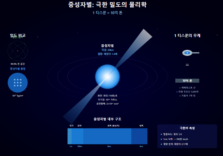 극한 밀도의 물리학
