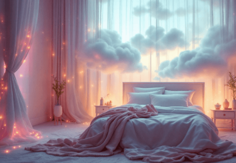 아름다운 침대가 나오는 꿈