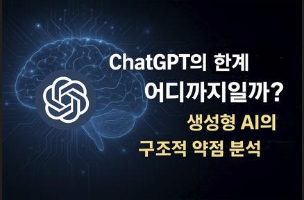 ChatGPT의 한계는? 생성형 AI의 구조적 약점 분석