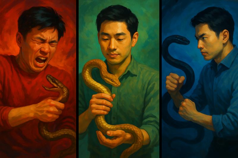 구렁이 나오는 꿈: 황금, 하얀, 검은 구렁이가- 구렁이에게 물리거나 죽이거나 잡는 꿈, 태몽과 로또 해몽 총정리