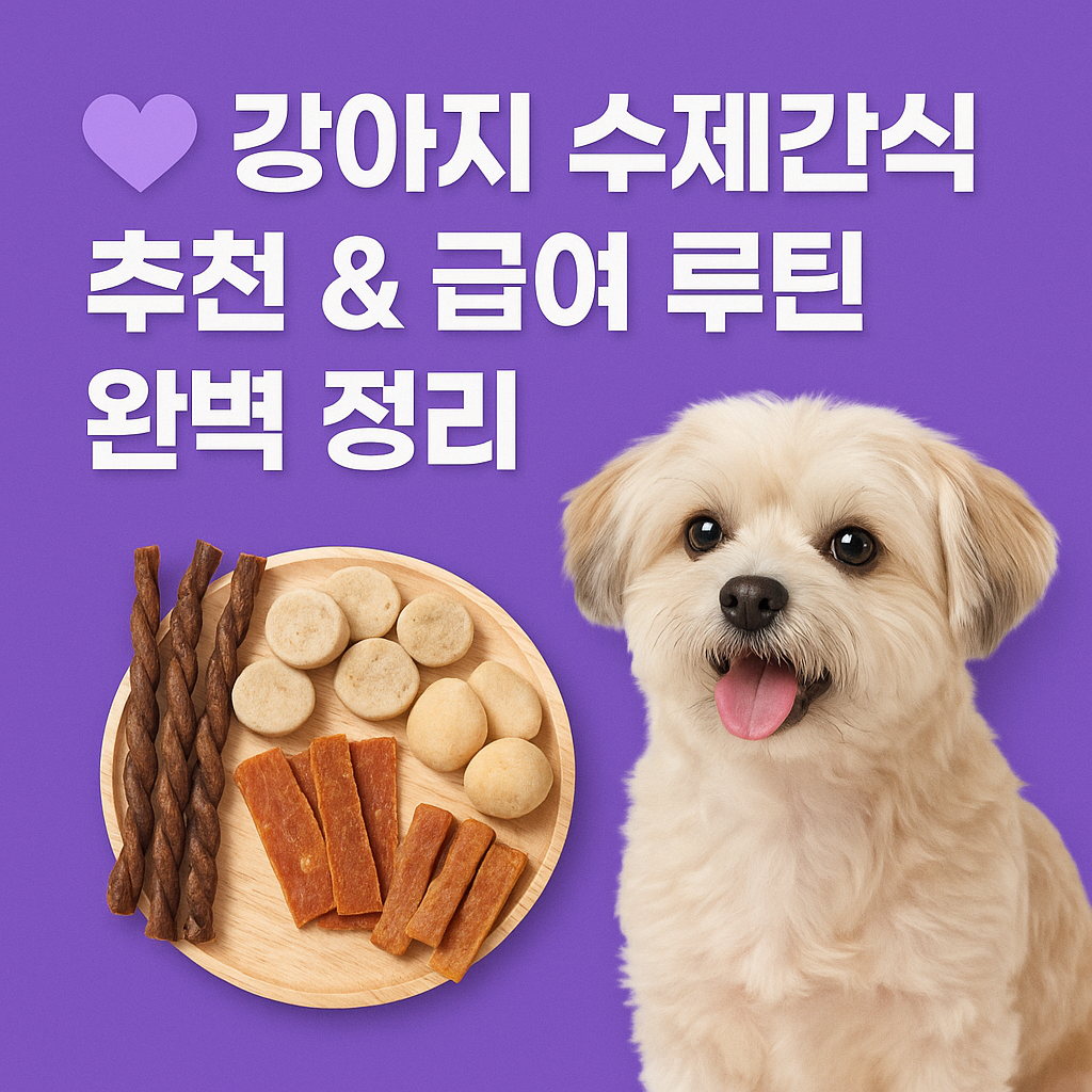강아지 수제간식