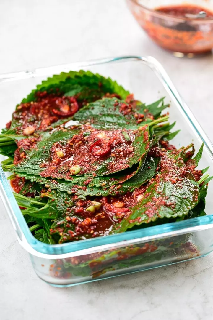 깻잎 무침