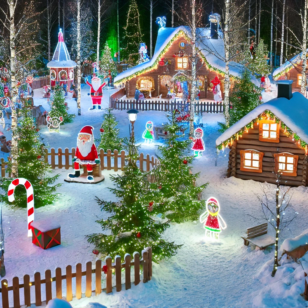 잊지 못할 크리스마스 여행지 Best5 추천 - 1. 핀란드, 로바니에미 – 산타클로스의 고향 - 1.6 산타파크 (SantaPark) 크리스마스 여행