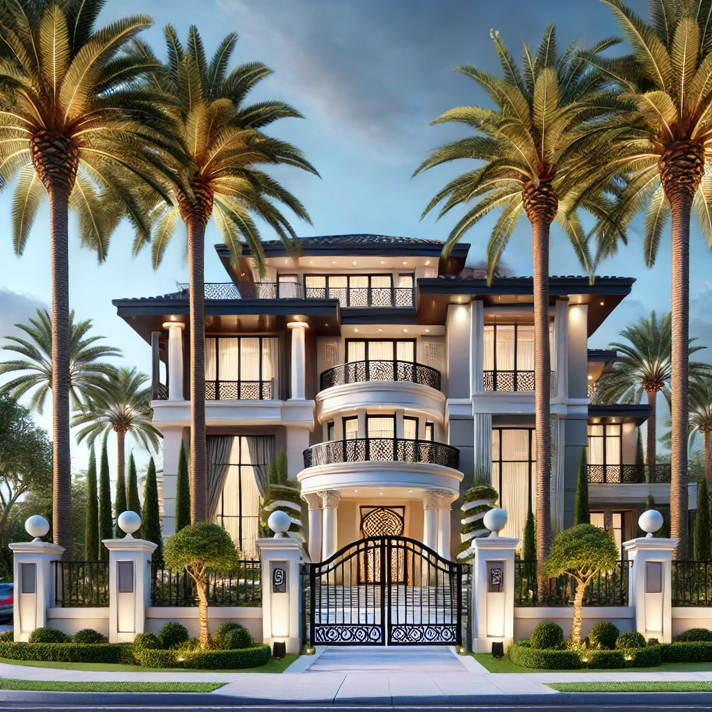 연예인 부동산 투자자가 소유한 화려한 대저택