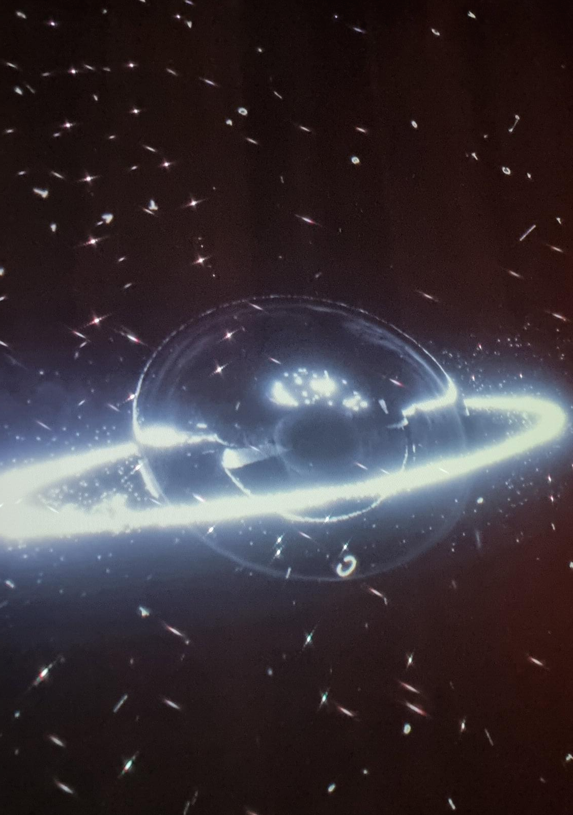 전시관 내부 미디어 작품