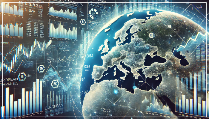 유럽 증시 관련 이미지