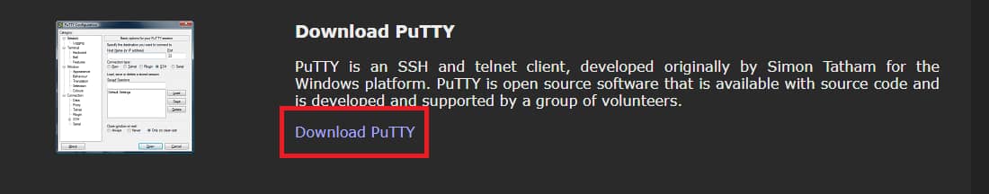 putty-download