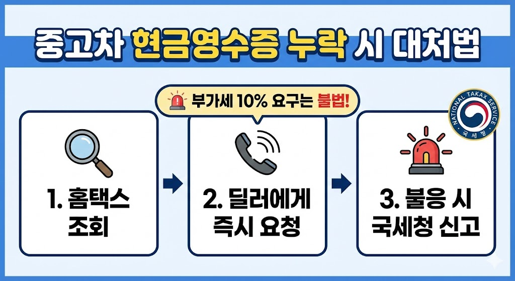 중고차 현금영수증