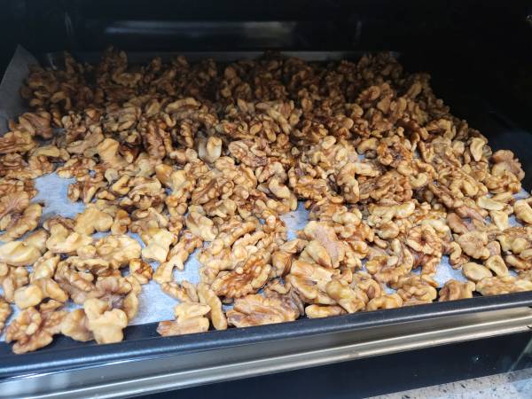 호두-전처리-오븐굽기-완료