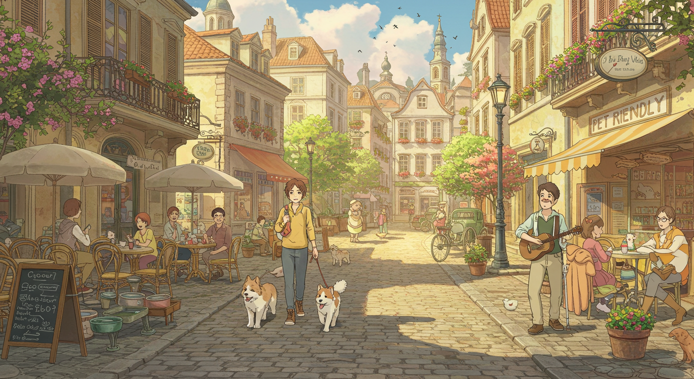 ChatGPT가 추천하는 애견 동반으로 좋은 유럽 여행지