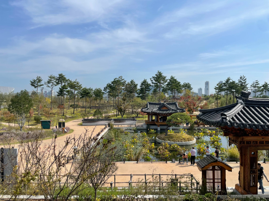 국립 세종수목원 한국전통정원 여행