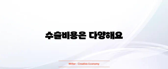 고관절 수술비용