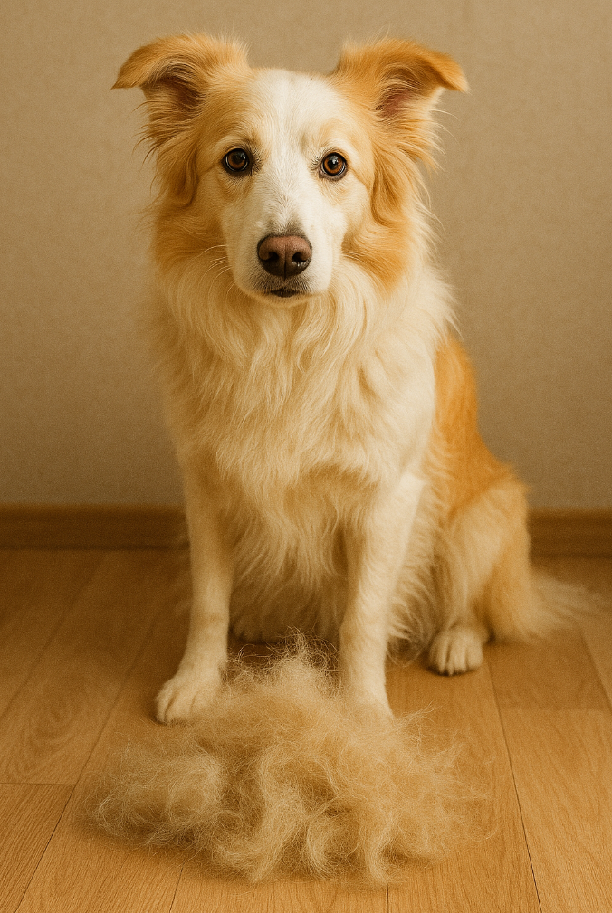 강아지 털 빠짐