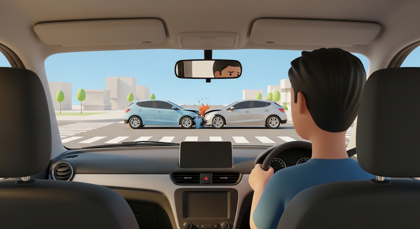 신호없는교차로&amp;#44; 교통사고과실비율