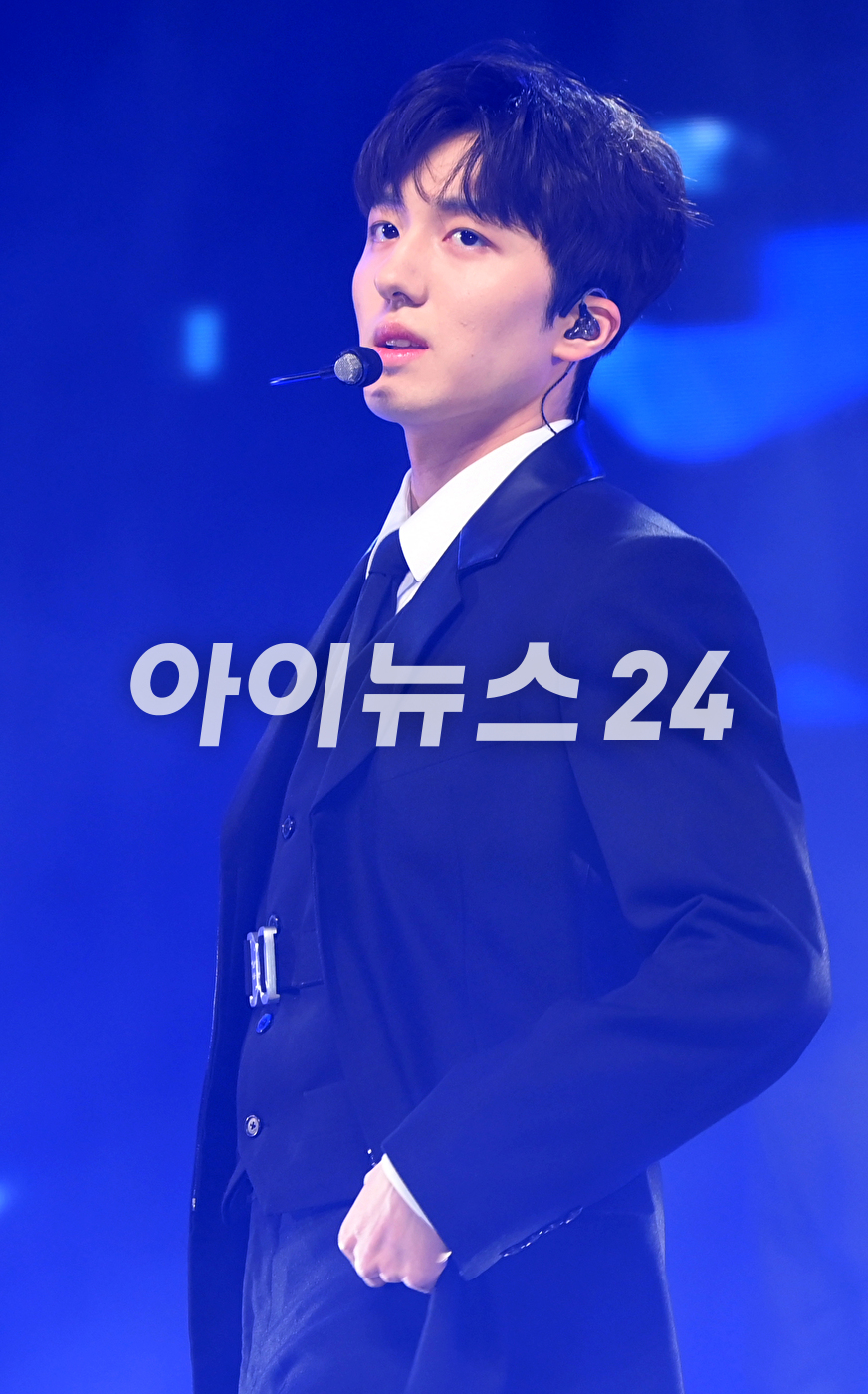 그룹 SF9(에스에프나인) 찬희가 9일 오후 서울 광장동 예스24 라이브홀에서 진행된 미니 12집 '더 피스 오브 나인(THE PIECE OF9)' 쇼케이스에 참석하고 있다. [사진=정소희 기자]