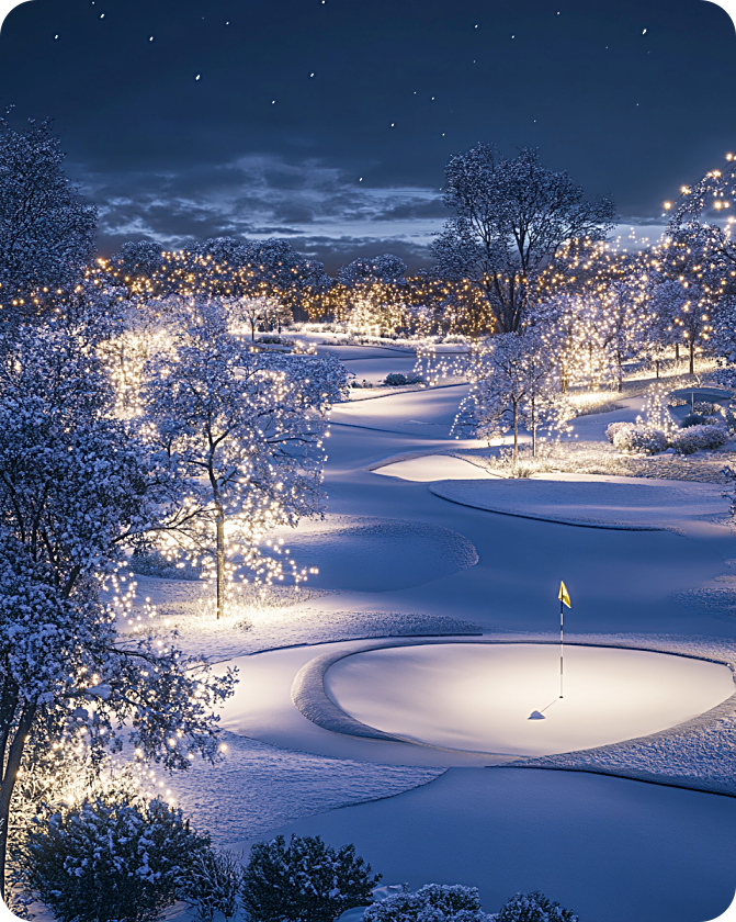 겨울 골프