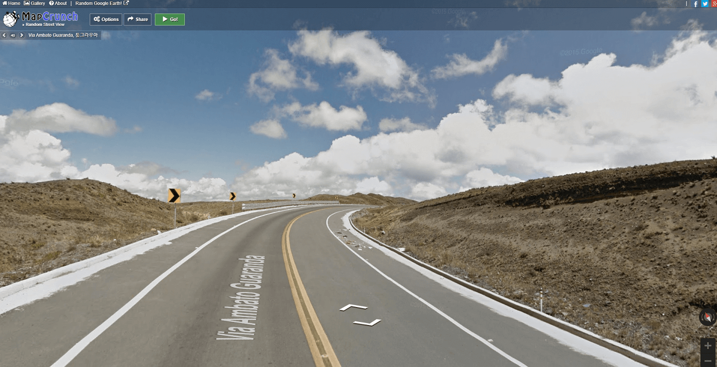 맵크런치로 세계여행