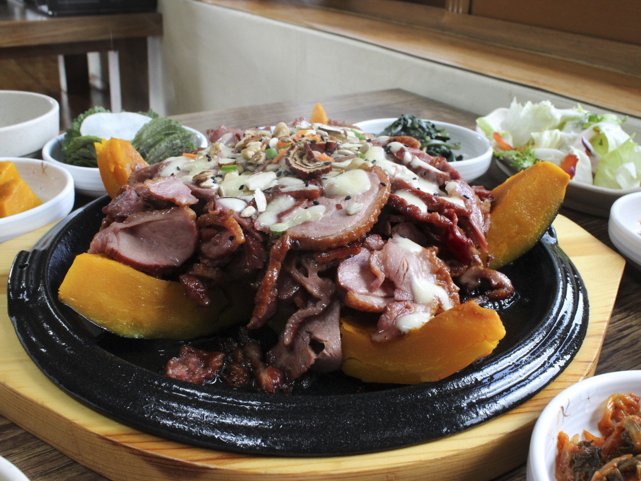 훈제오리구이