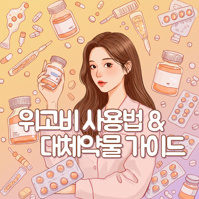 체중 감량을 위한 위고비 사용법과 국내 대체 약물 정보