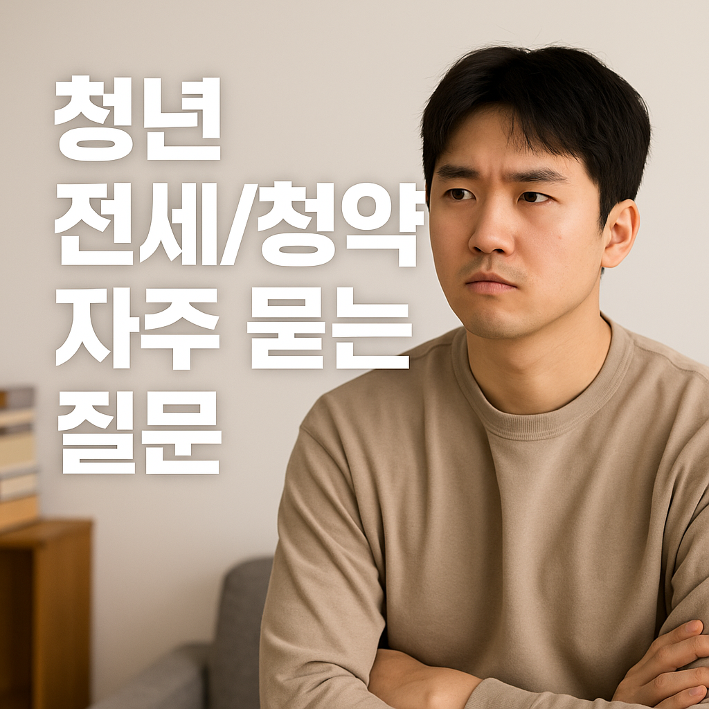 청년 전세/청약 자주 묻는 질문
