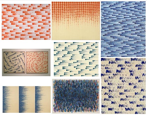 이우환 그림 '프롬 포인트(From Point)' 연작 시리즈 특징과 기법, 가격