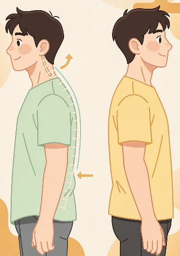 오른쪽 등 통증 의심되는 병