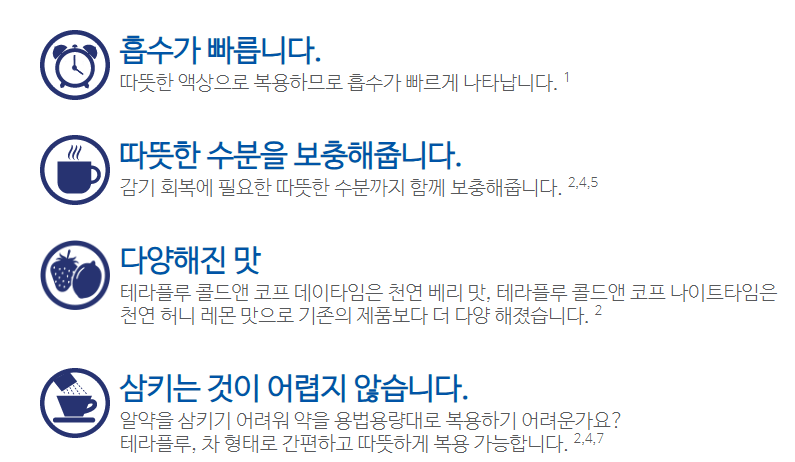 테라플루 제품정보