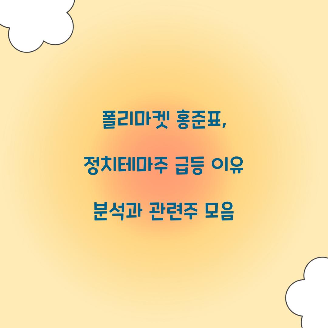 폴리마켓 홍준표