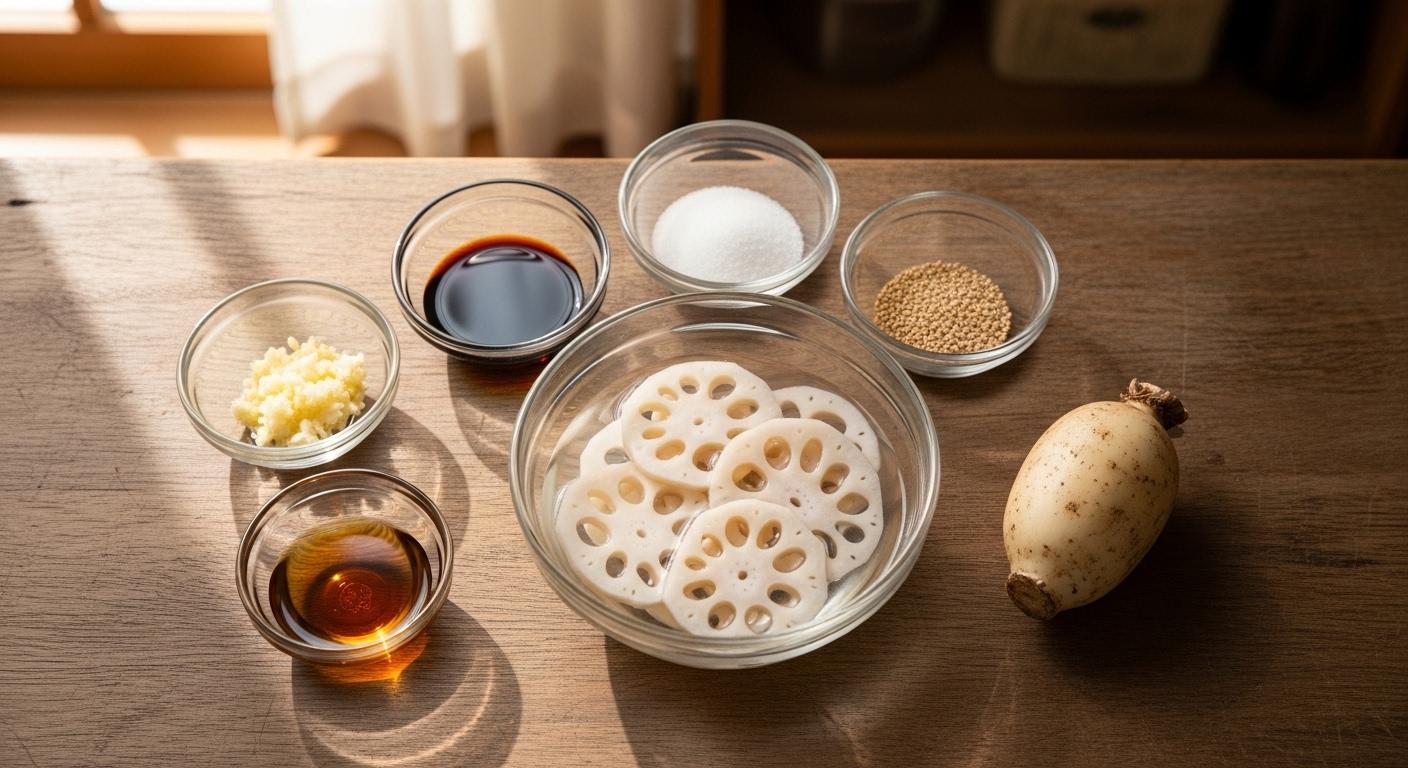 연근조림 만드는 방법