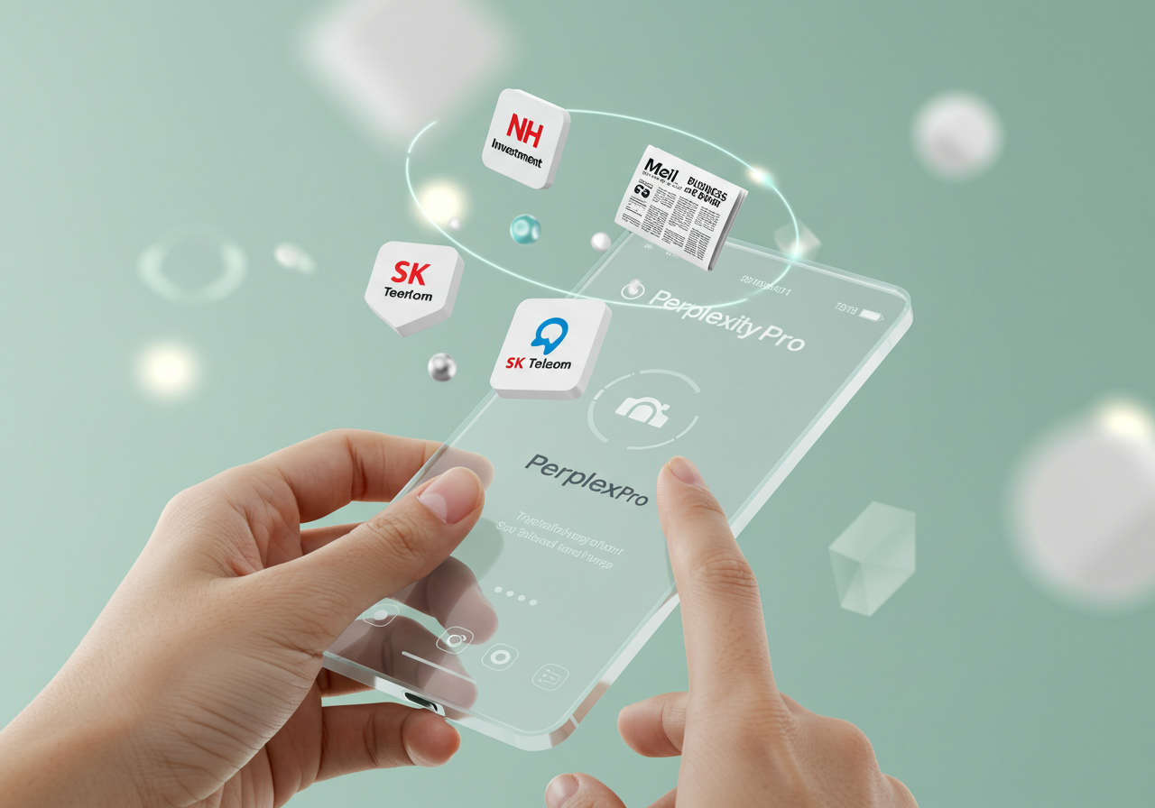 퍼플렉시티 Pro 무료 혜택&amp;#44; 놓치면 후회! NH투자증권 SKT 매일경제