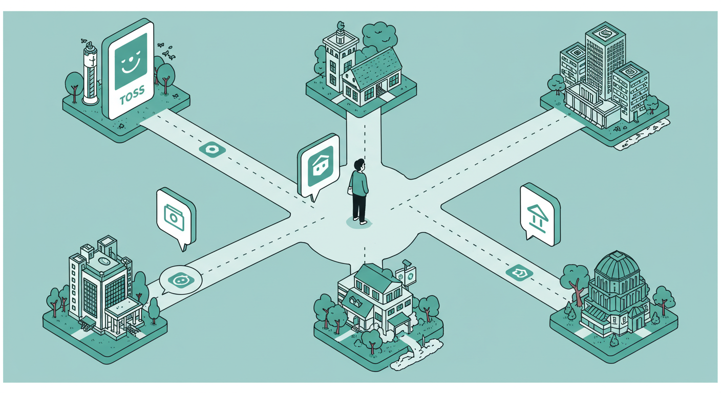 토스, 카뱅, 시중은행 장단점