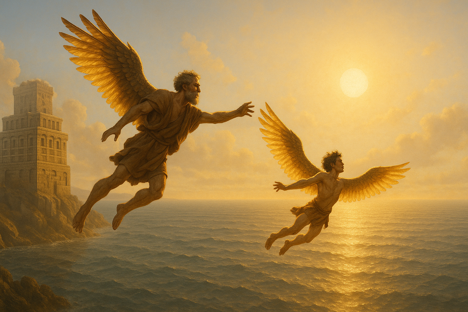 Daedalus and Icarus