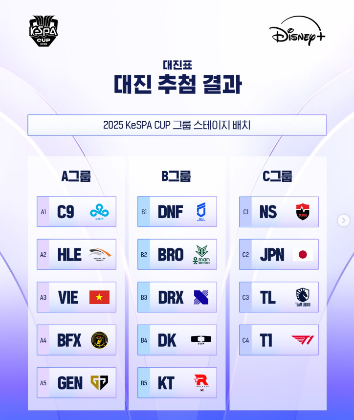 케스파컵 일정