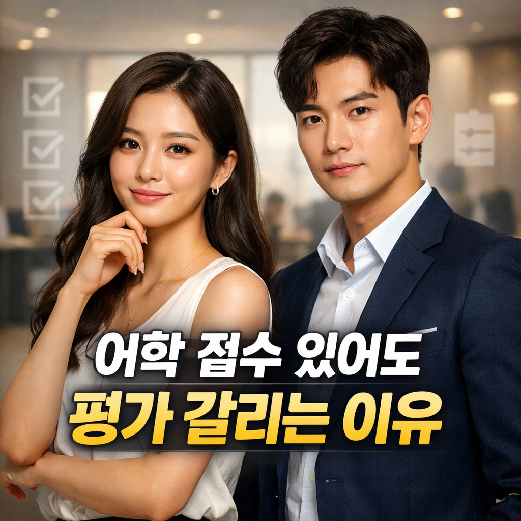 어학 점수 있는데도 평가 갈리는 진짜 이유 7가지