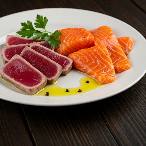 참치와 연어