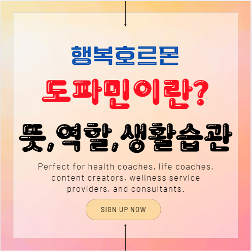 도파민이란 무엇일까? 행복 호르몬 도파민 제대로 활용하는 방법 총정리