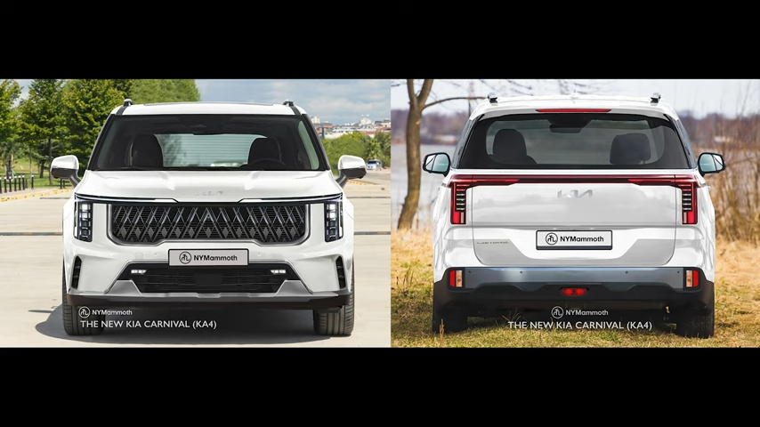 카니발 하이브리드 페이스리프트 출시