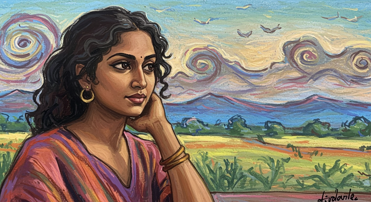 오일 파스텔 이미지