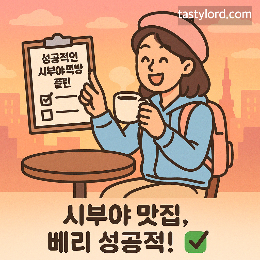 도쿄 시부야 맛집 7선 총정리