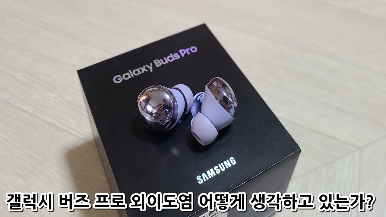 갤럭시-버즈-프로-외이도염-후기