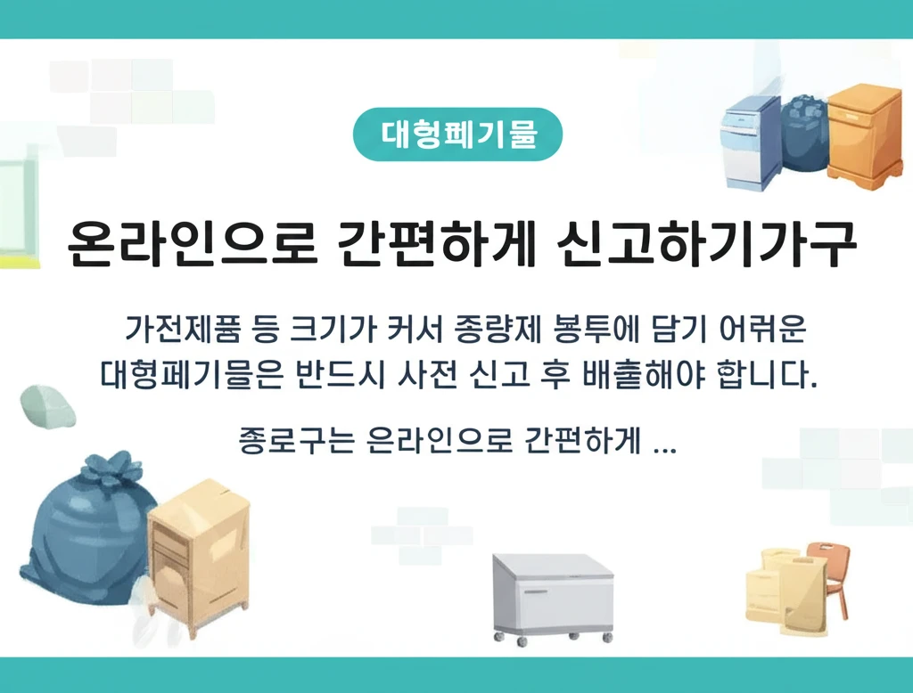 도렴동 주민 필수 일반 음식물 재활용..