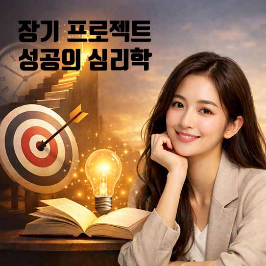 장기 프로젝트 성공, 심리학적 접근, 목표 설정 전략, 동기 부여 유지, 회복 탄력성, 습관 형성, 자기효능감, 시간 관리 심리, 끈기 기르기, 프로젝트 관리 팁