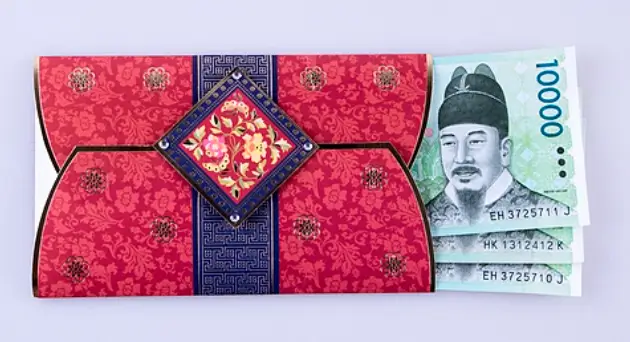 축의금 속지 쓰는법