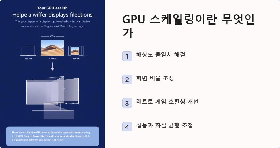 GPU스케일링