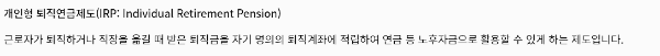 개인형 (IRP)