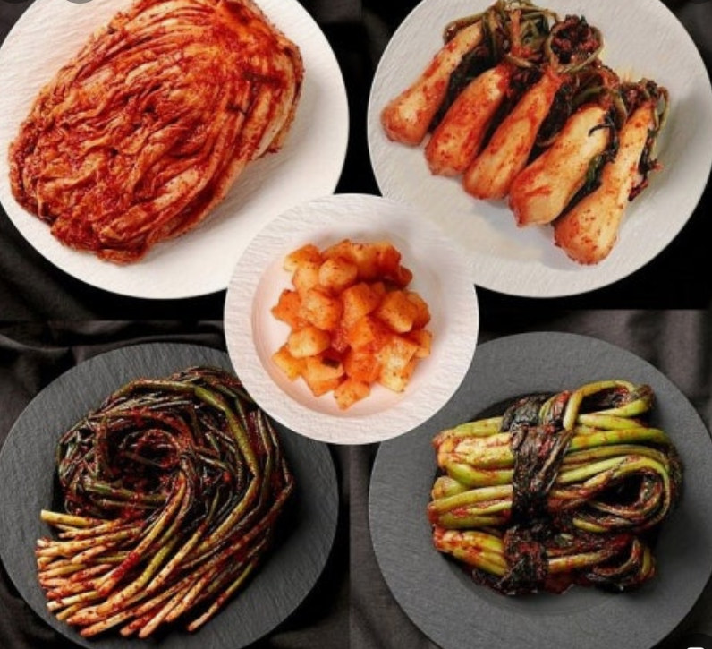 한국 김치 종류