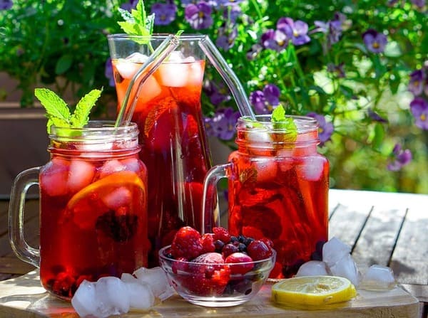 무설탕 음료 사진