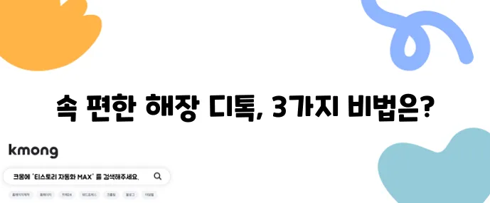 과식 다음날 회복 해장 디톡스 주스 레시피 3가지로 해결하세요!