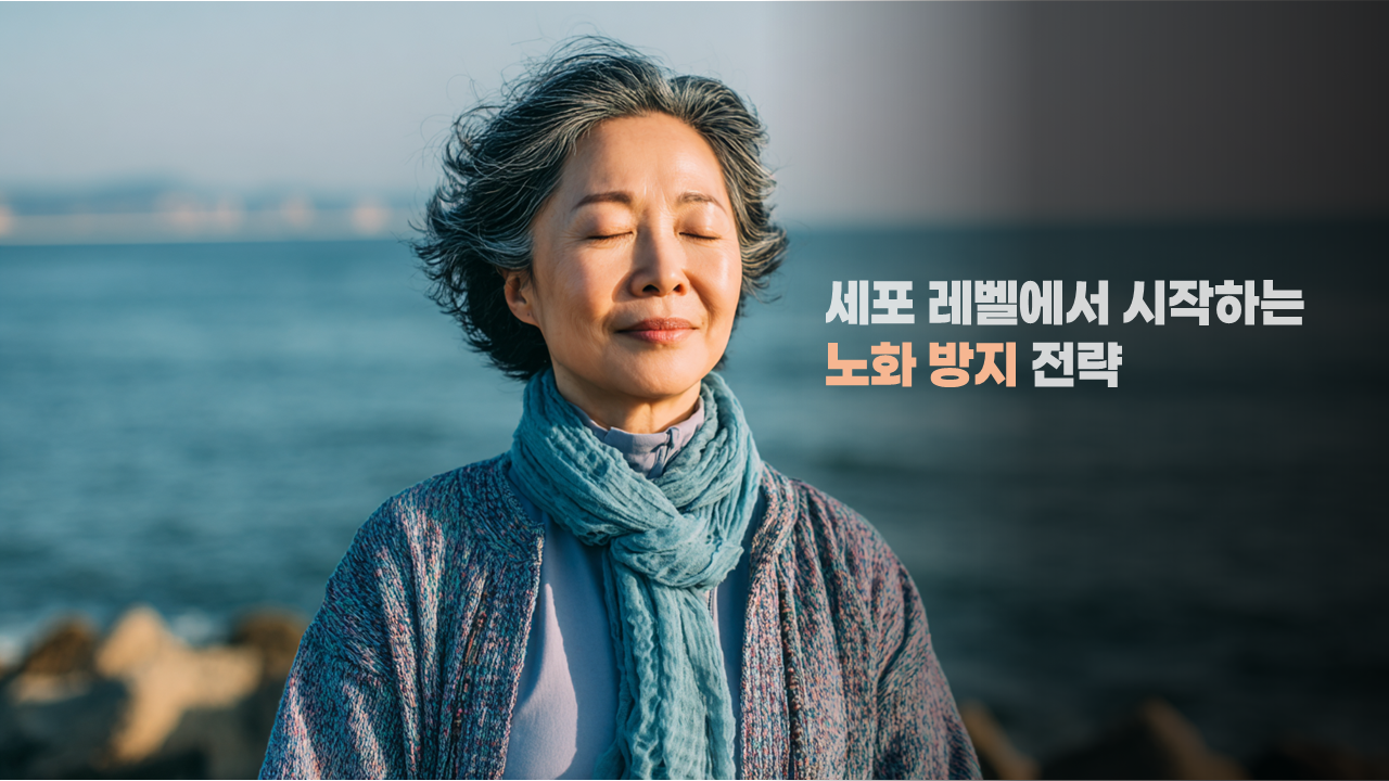 세포 레벨에서 시작하는 노화 방지 전략