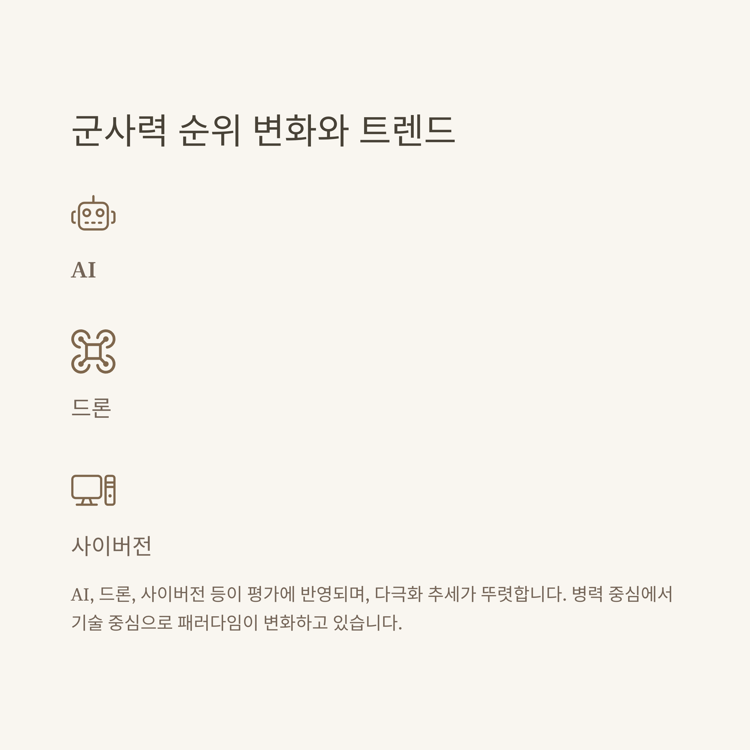 군사력 순위 2025 완벽 정리: 세계·한국·북한 군사력부터 국방력 영향까지7